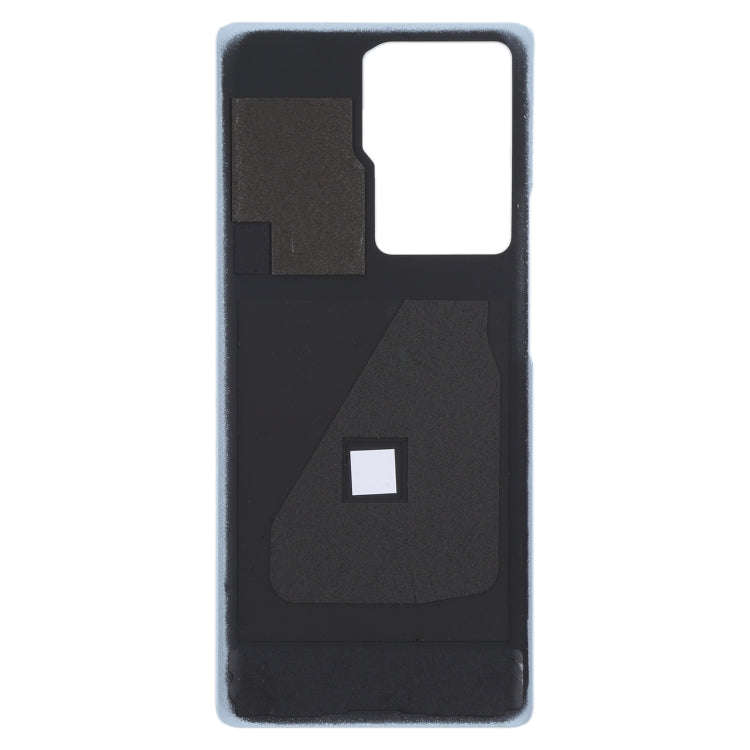 Glass Battery Back Cover for ZTE Axon 30 Ultra 5G(White)