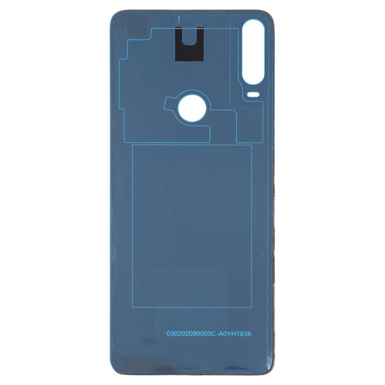 For Alcatel 3x (2019) 5048 5048U 5048Y Glass Battery Back Cover  (Black)