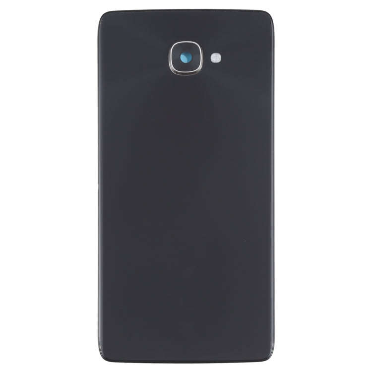 For Alcatel One Touch Idol 4s OT6070 6070K 6070Y 6070 Glass Battery Back Cover  (Black)