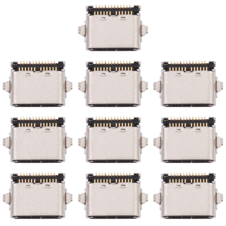 10 PCS Charging Port Connector for Lenovo M10 Plus TB-X606, TB-X606F