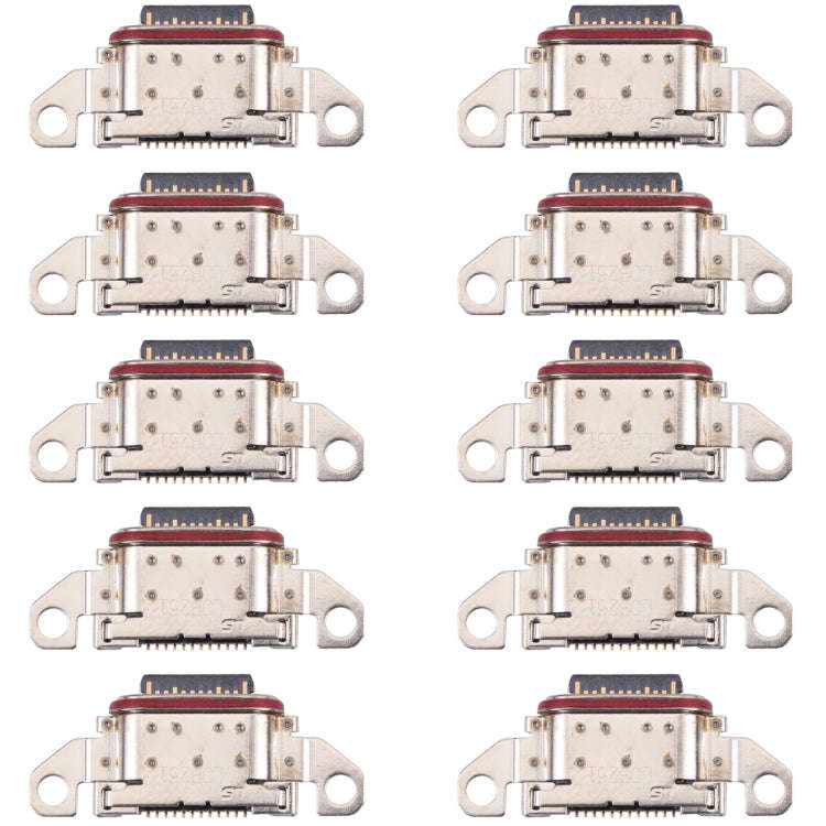 10 PCS Charging Port Connector for LG Velvet 5G / Velvet 4G / Velvet 5G UW LM-G900N, LM-G900EM, L...
