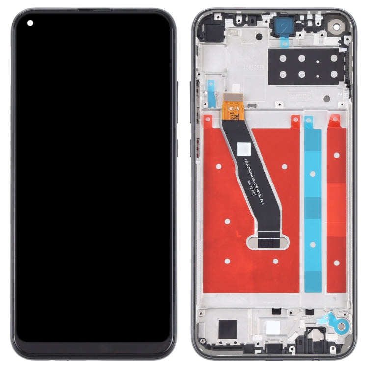 OEM LCD Screen for Honor Play 4T Digitizer Full Assembly With Frame(Black)