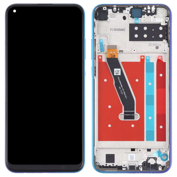 OEM LCD Screen for Honor Play 4T Digitizer Full Assembly With Frame(Blue)