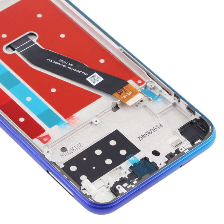 OEM LCD Screen for Honor Play 4T Digitizer Full Assembly With Frame(Blue)