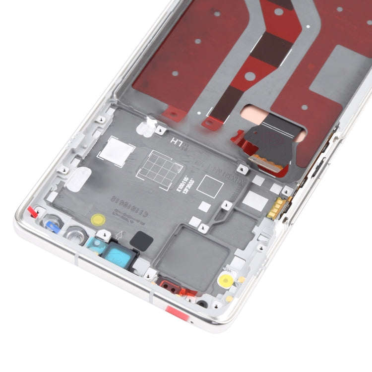 LCD Screen and Digitizer Full Assembly With Frame for Huawei Nova 8 Pro 5G(Silver)