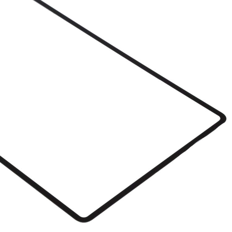 For Huawei MatePad Pro 12.6 2021 WGR-W09 WGR-W19 WGR-AN19  Front Screen Outer Glass Lens (Black)