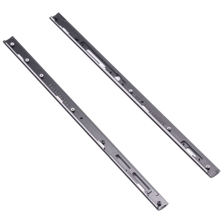1 Pair Metal Side Part Sidebar For Sony Xperia XA2 Ultra(Black)