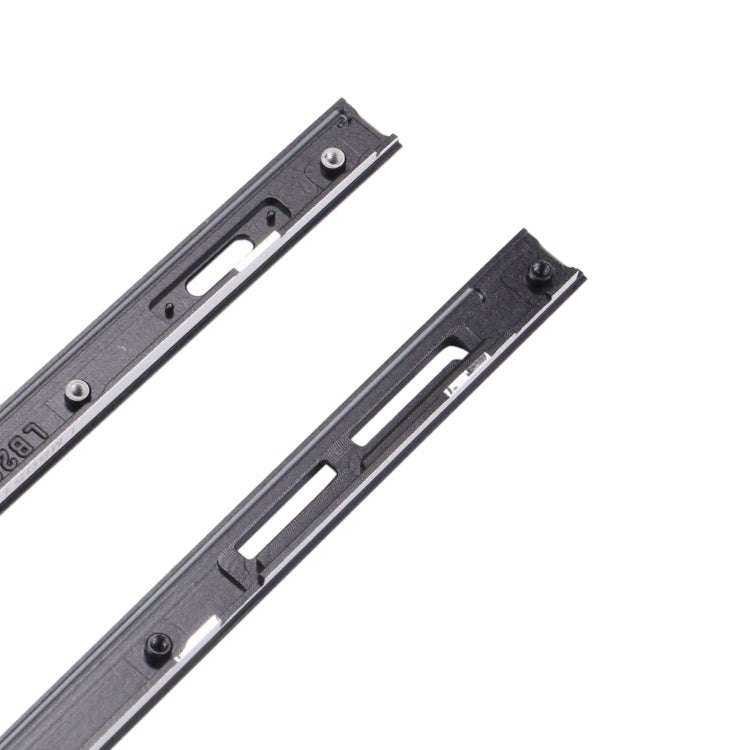 1 Pair Metal Side Part Sidebar For Sony Xperia XA2 Ultra(Black)
