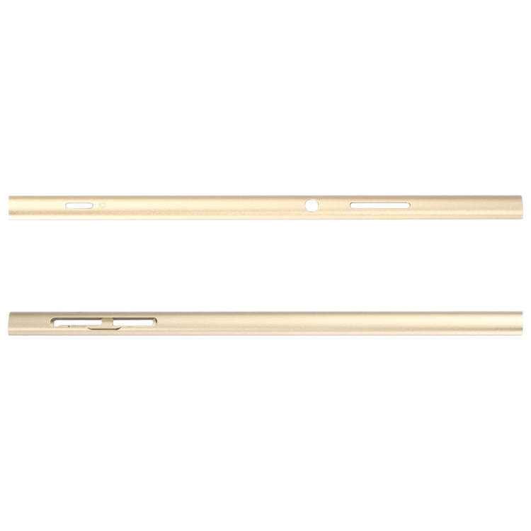 1 Pair Metal Side Part Sidebar For Sony Xperia XA2 Ultra (Gold)
