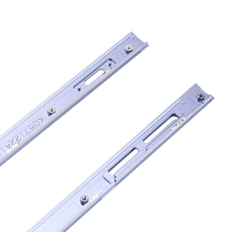 1 Pair Metal Side Part Sidebar For Sony Xperia XA2 Ultra (Blue)