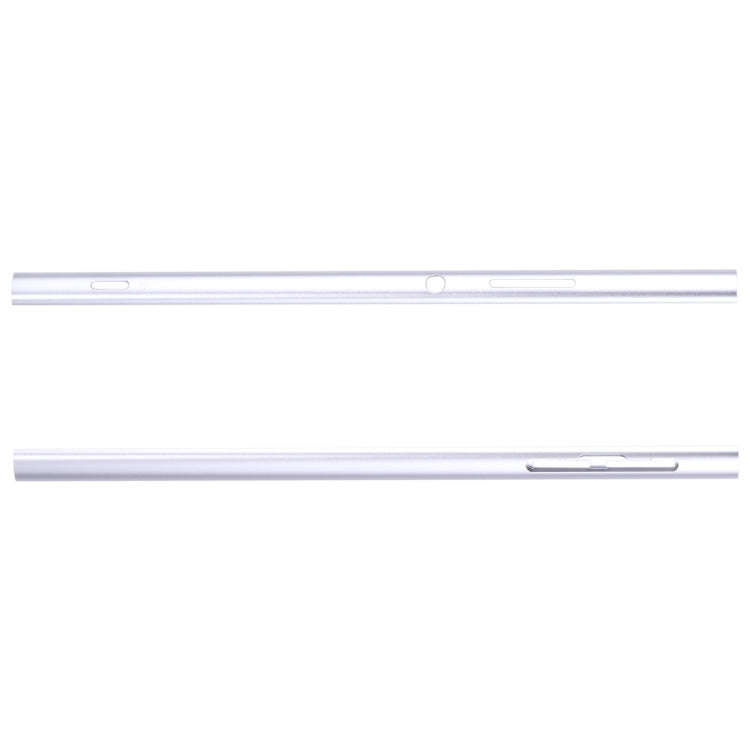 1 Pair Metal Side Part Sidebar For Sony Xperia XA2 Ultra (Silver)