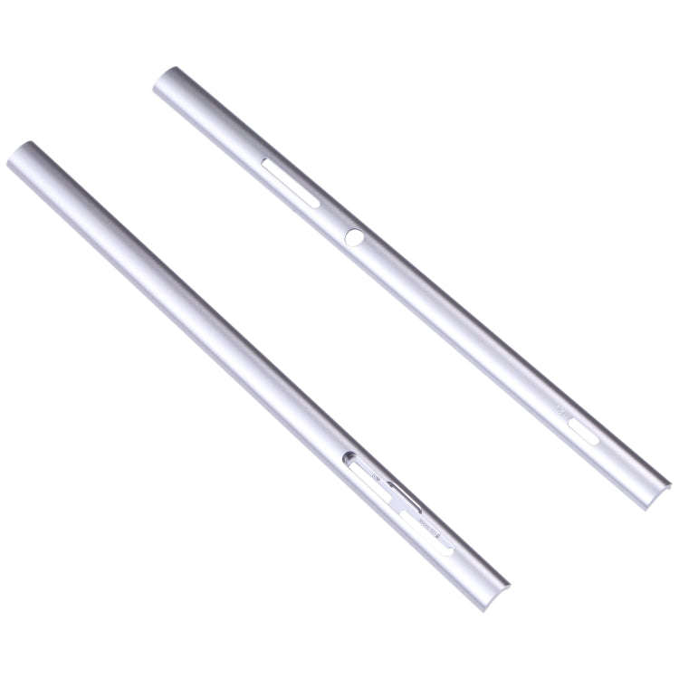 1 Pair Metal Side Part Sidebar For Sony Xperia XA2 Ultra (Silver)