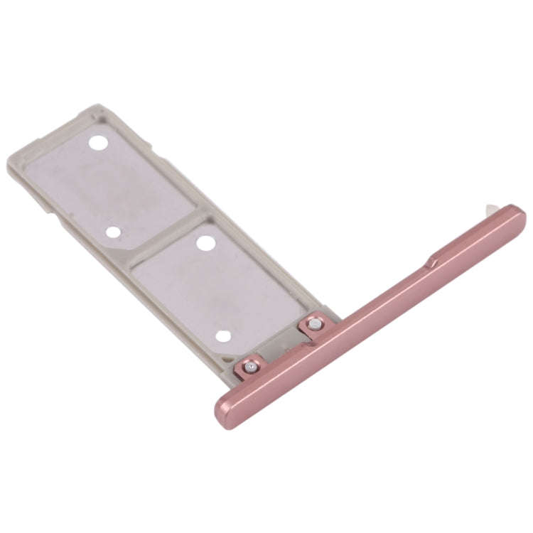 SIM Card Tray + SIM Card Tray for Sony Xperia XA1 Ultra / Xperia XA1(Pink)