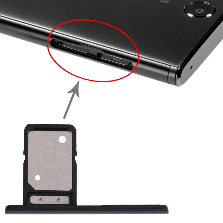 SIM Card Tray for Sony Xperia XA2 Plus (Black)