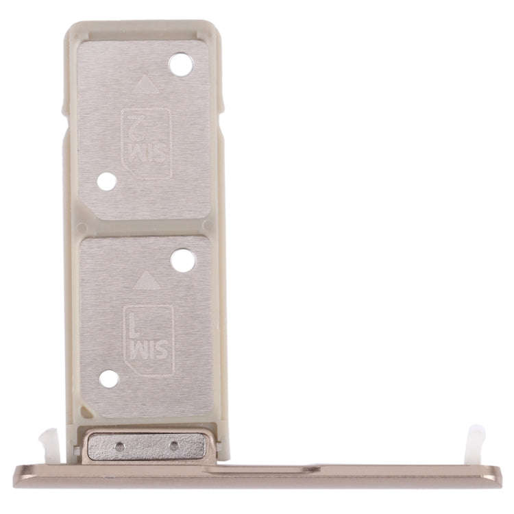 SIM Card Tray + SIM Card Tray for Sony Xperia XA2 Plus (Gold)