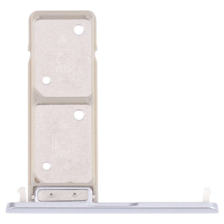 SIM Card Tray + SIM Card Tray for Sony Xperia XA2 Plus (Silver)