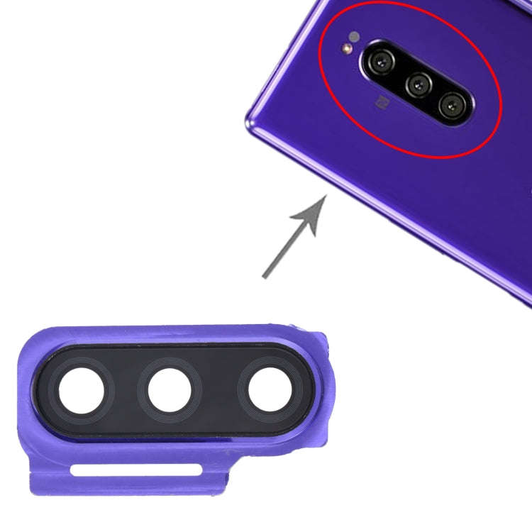 Camera Lens Cover for Sony Xperia 1 / Xperia XZ4 (Purple)