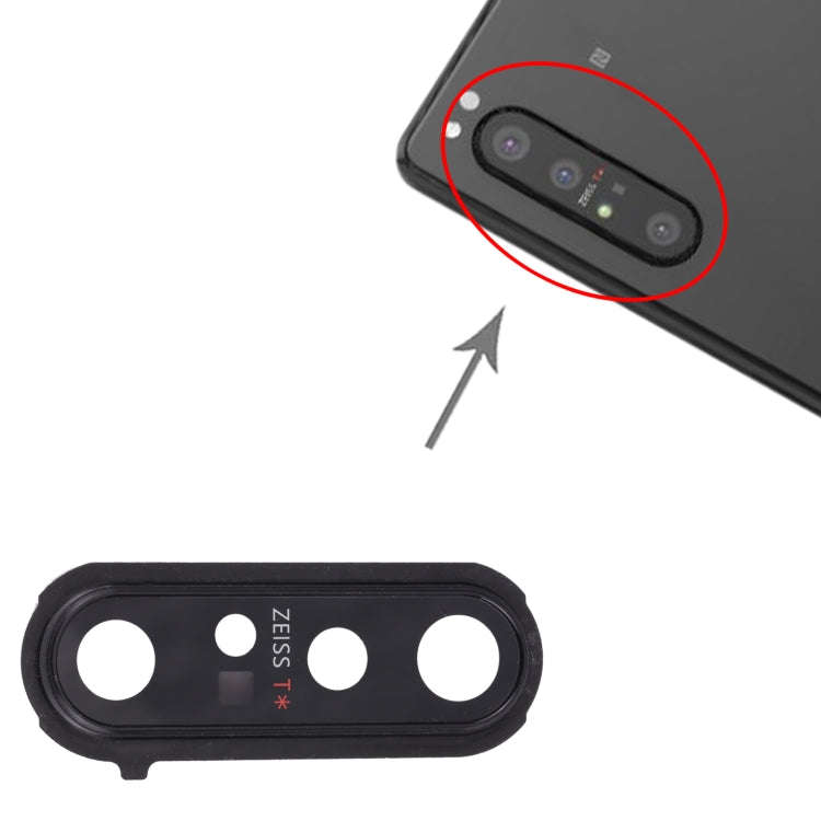 Camera Lens Cover for Sony Xperia 1 II (Black)
