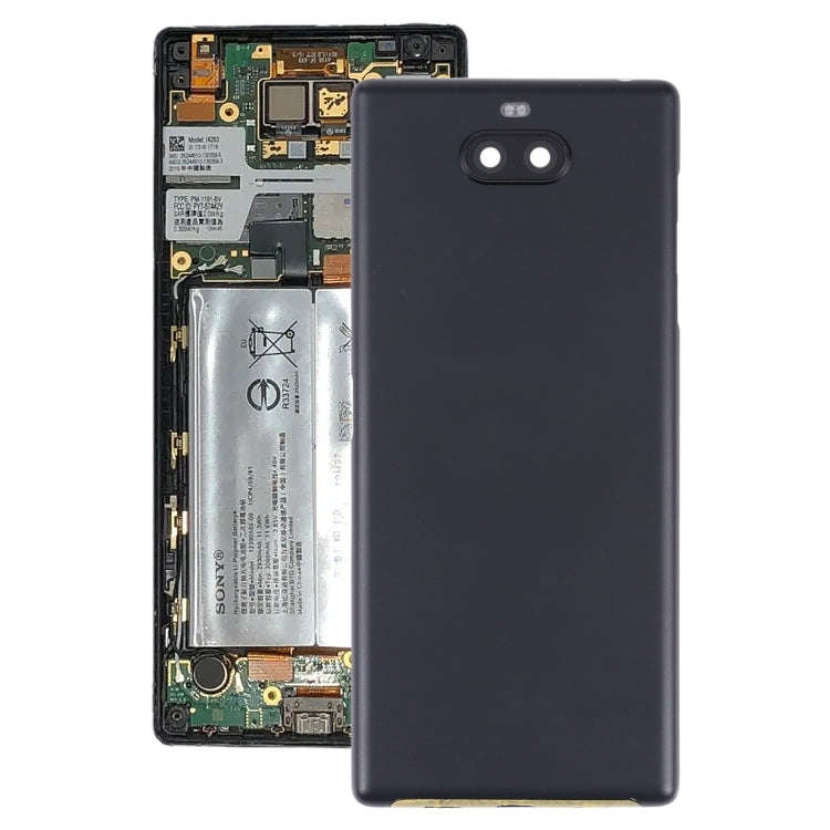 Battery Back Cover for Sony Xperia 10 Plus(Black)