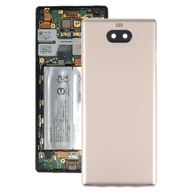 Battery Back Cover for Sony Xperia 10 Plus(Gold)