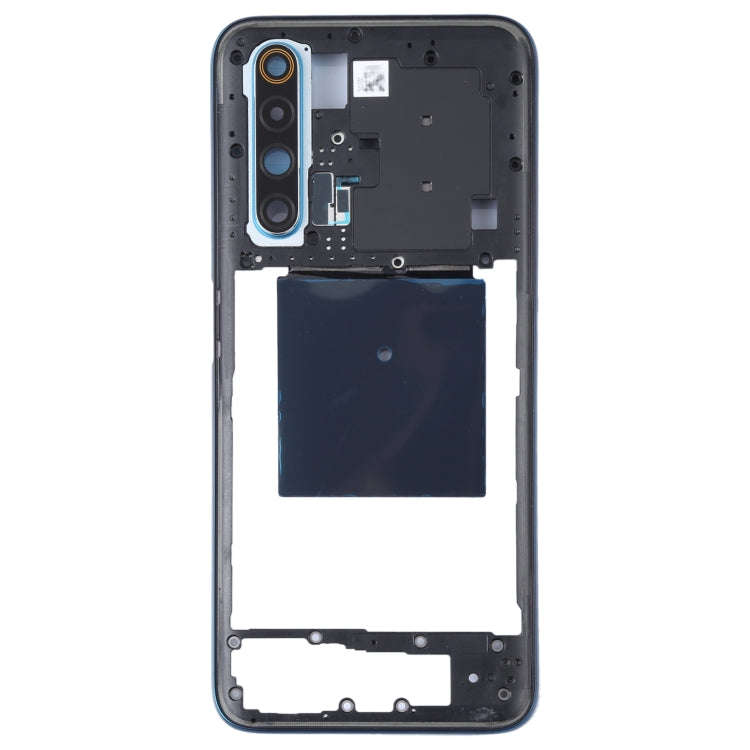 For Realme X50 5G China RMX2051, RMX2025 Original Middle Frame Bezel Plate (Dark Blue)
