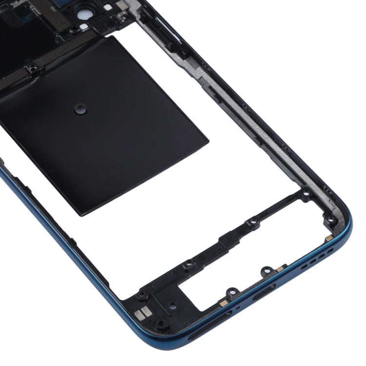 For Realme X50 5G China RMX2051, RMX2025 Original Middle Frame Bezel Plate (Dark Blue)