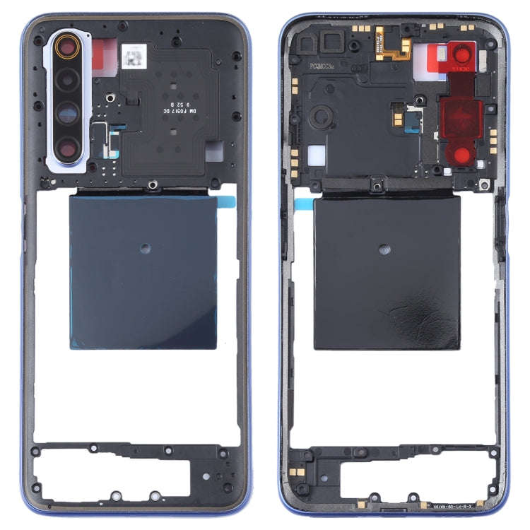 For Realme X50 5G China RMX2051, RMX2025 / Realme X50m 5G Original Middle Frame Bezel Plate(Baby ...