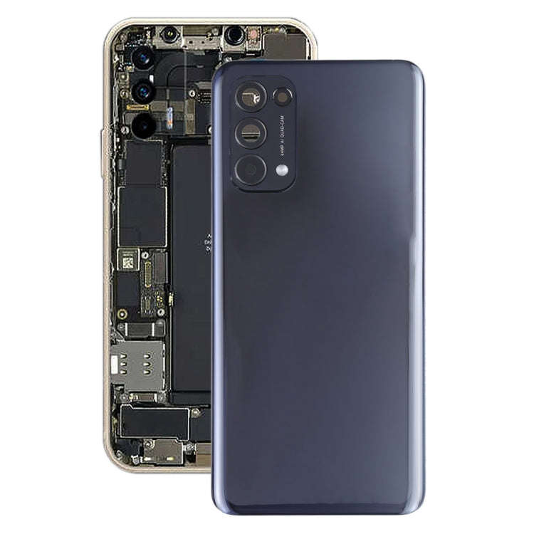 For OPPO Reno5 K PEGM10 Original Battery Back Cover (Black)