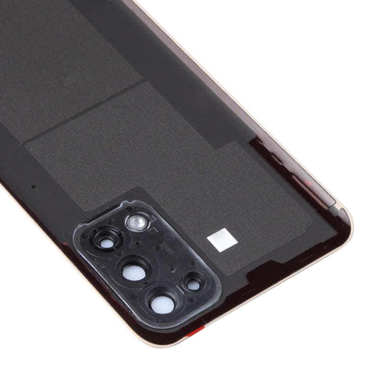 For OPPO Reno5 K PEGM10 Original Battery Back Cover (Orange)