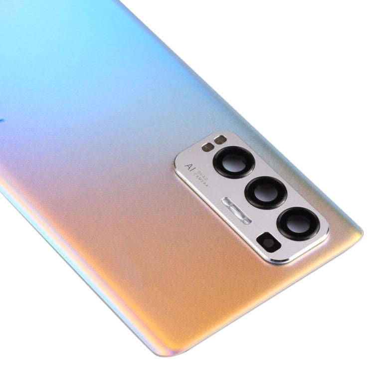 For OPPO Reno5 Pro+ 5G / Find X3 Neo CPH2207, PDRM00, PDRT00 Original Battery Back Cover (Orange)