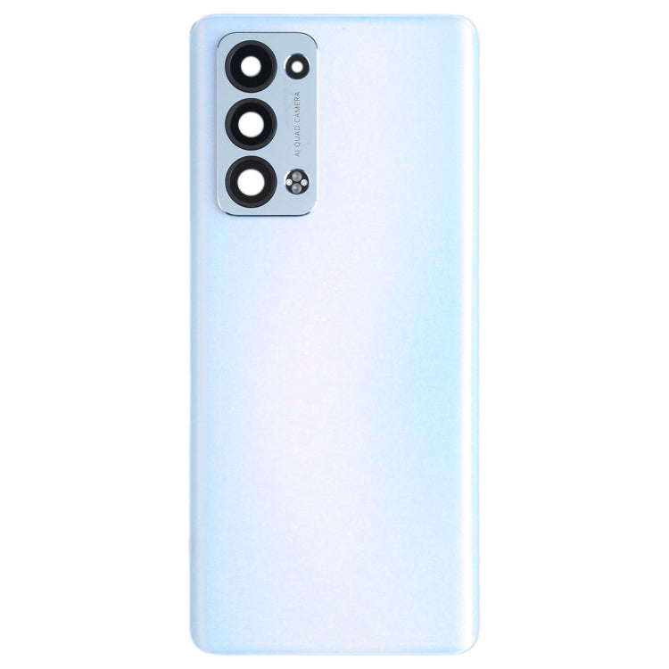 For OPPO Reno6 Pro+ 5G / Reno6 Pro 5G Snapdragon CPH2247, PENM00 Original Battery Back Cover (Blue)