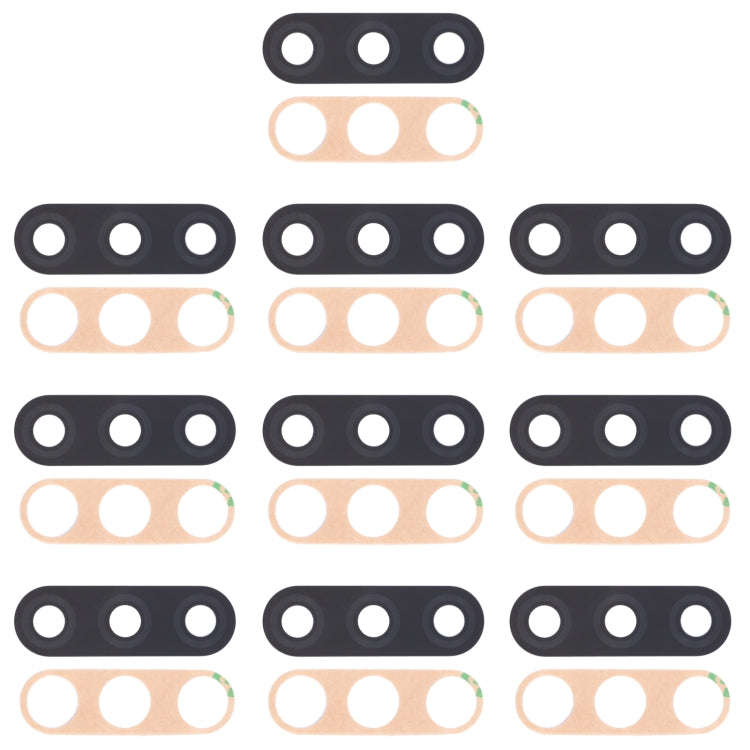 For Infinix S4 X626, X626B, X610B, X626B LTE 10pcs Back Camera Lens