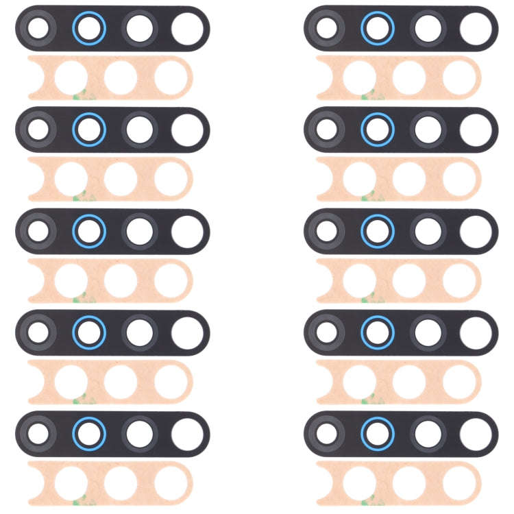 For Tecno Camon 12 CC7s 10pcs Back Camera Lens