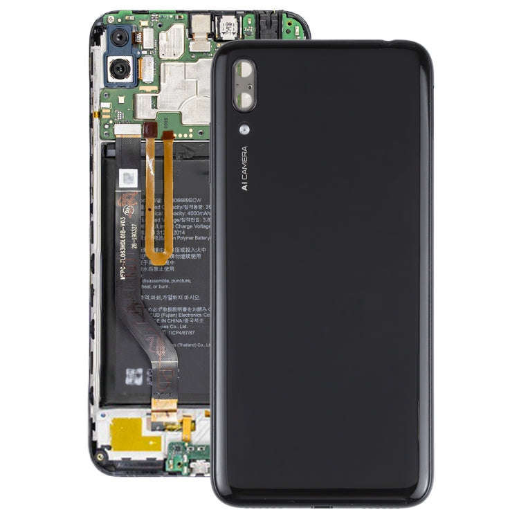Battery Back Cover for Huawei Y7 (2019)(Black)