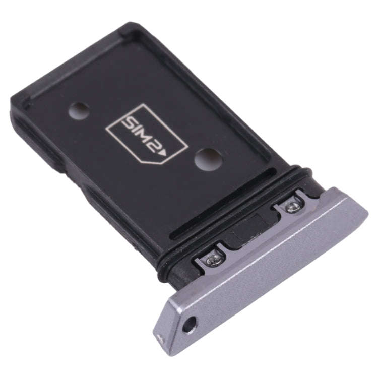 SIM Card Tray + SIM Card Tray for Xiaomi Black Shark 3 KLE-H0, KLE-A0 (Silver)