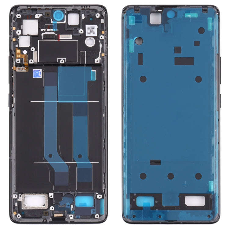 Original Front Housing LCD Frame Bezel Plate for Xiaomi Civi(Black)