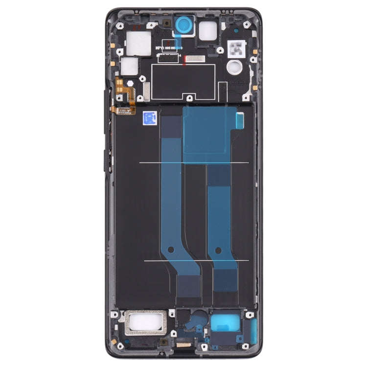 Original Front Housing LCD Frame Bezel Plate for Xiaomi Civi(Black)