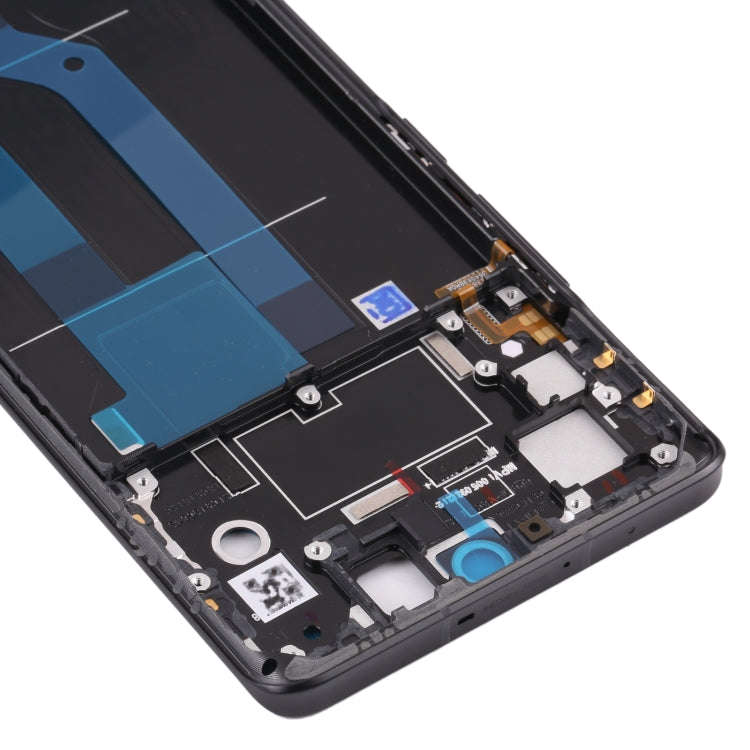 Original Front Housing LCD Frame Bezel Plate for Xiaomi Civi(Black)