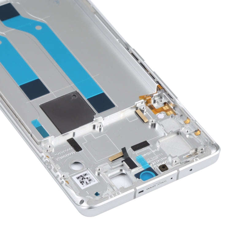 Original Front Housing LCD Frame Bezel Plate for Xiaomi Civi (Silver)