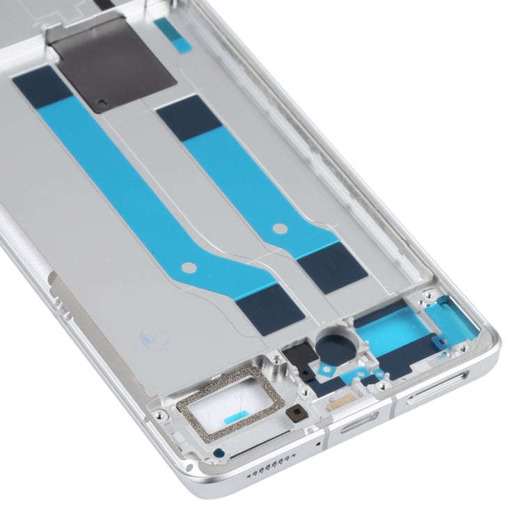 Original Front Housing LCD Frame Bezel Plate for Xiaomi Civi (Silver)
