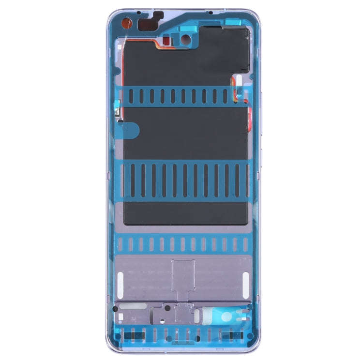Original Front Housing LCD Frame Bezel Plate for Xiaomi Mi 11 Pro M2102K1AC (Purple)