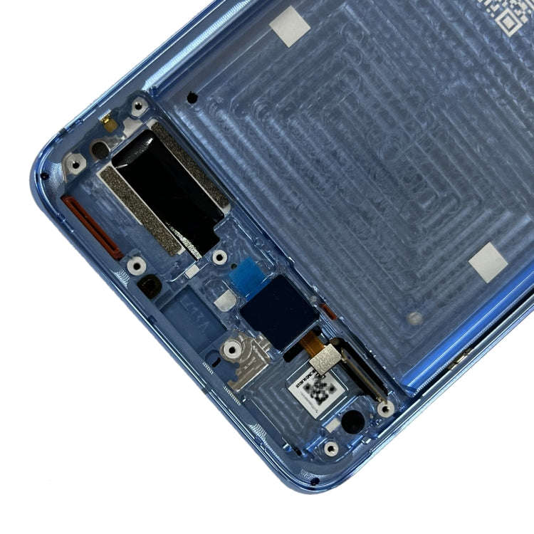 Original LCD Screen for Xiaomi Mi 11 M2011K2C, M2011K2G Digitizer Full Assembly with Frame(Blue)