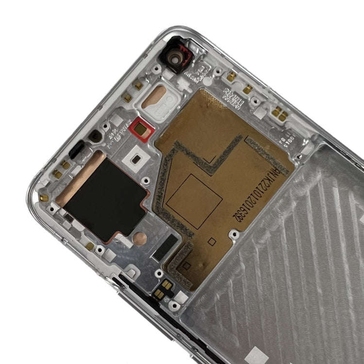 Original LCD Screen for Xiaomi Mi 11 M2011K2C, M2011K2G Digitizer Full Assembly with Frame(Silver)