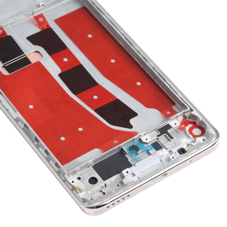 Original OLED LCD Screen for Honor V40 Lite Digitizer Full Assembly with Frame(Silver)