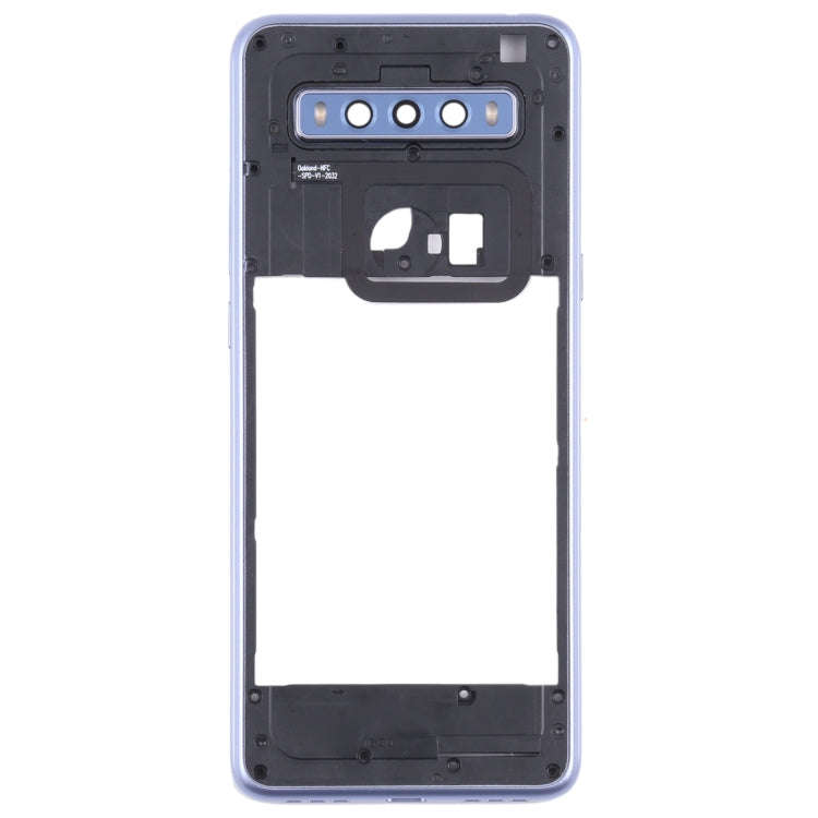 Original Middle Frame Bezel Plate for TCL 10 SE T766H_EEA(Silver)