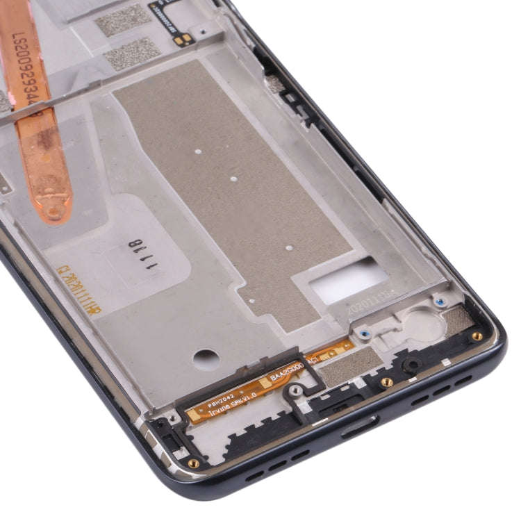 Original Front Housing LCD Frame Bezel Plate for TCL 20 5G T781, T781K, T781H (Grey)