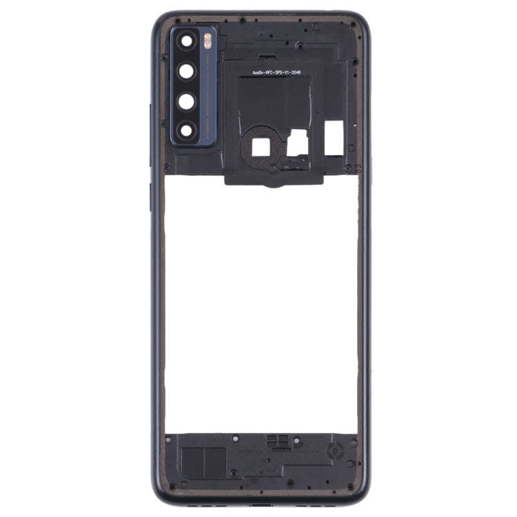 Original Middle Frame Bezel Plate for TCL 20 SE T671H (Black)