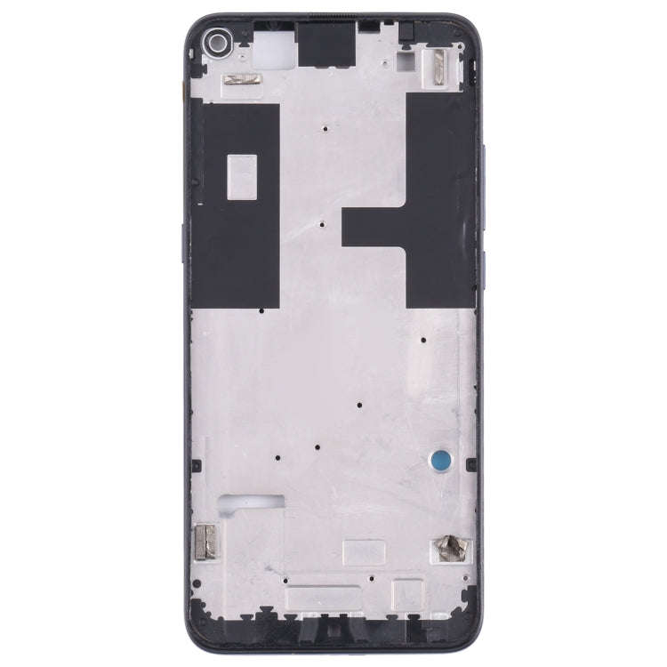 Original Front Housing LCD Frame Bezel Plate for TCL 10L / 10 Lite T770H, T770B (Black)