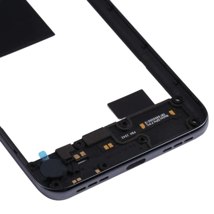 Original Middle Frame Bezel Plate for TCL 20L / 20 Lite T774H, T774B (Black)
