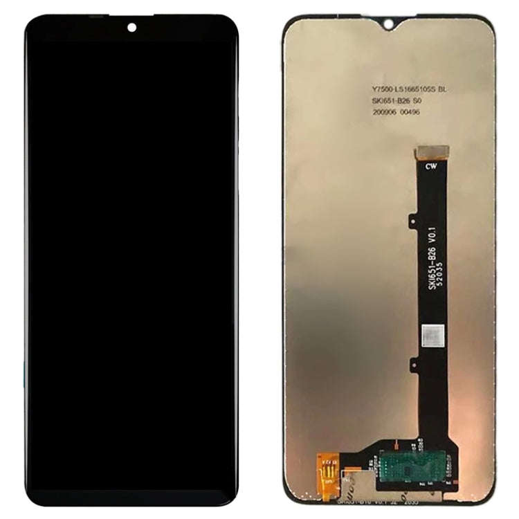 OEM LCD Screen for ZTE Blade V30 Vita 8030 with Digitizer Full Assembly (Black)